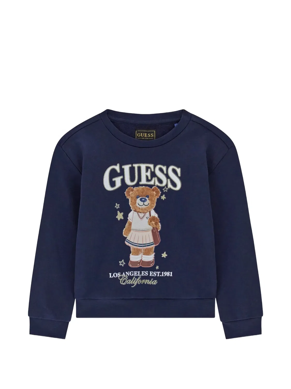 Толстовка с принтом Guess Kids, синий