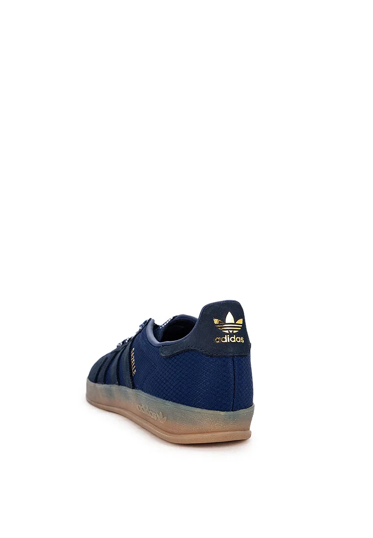 Кроссовки мужские Gazelle Indoor, Adidas, белый/темно-синий — фото 3
