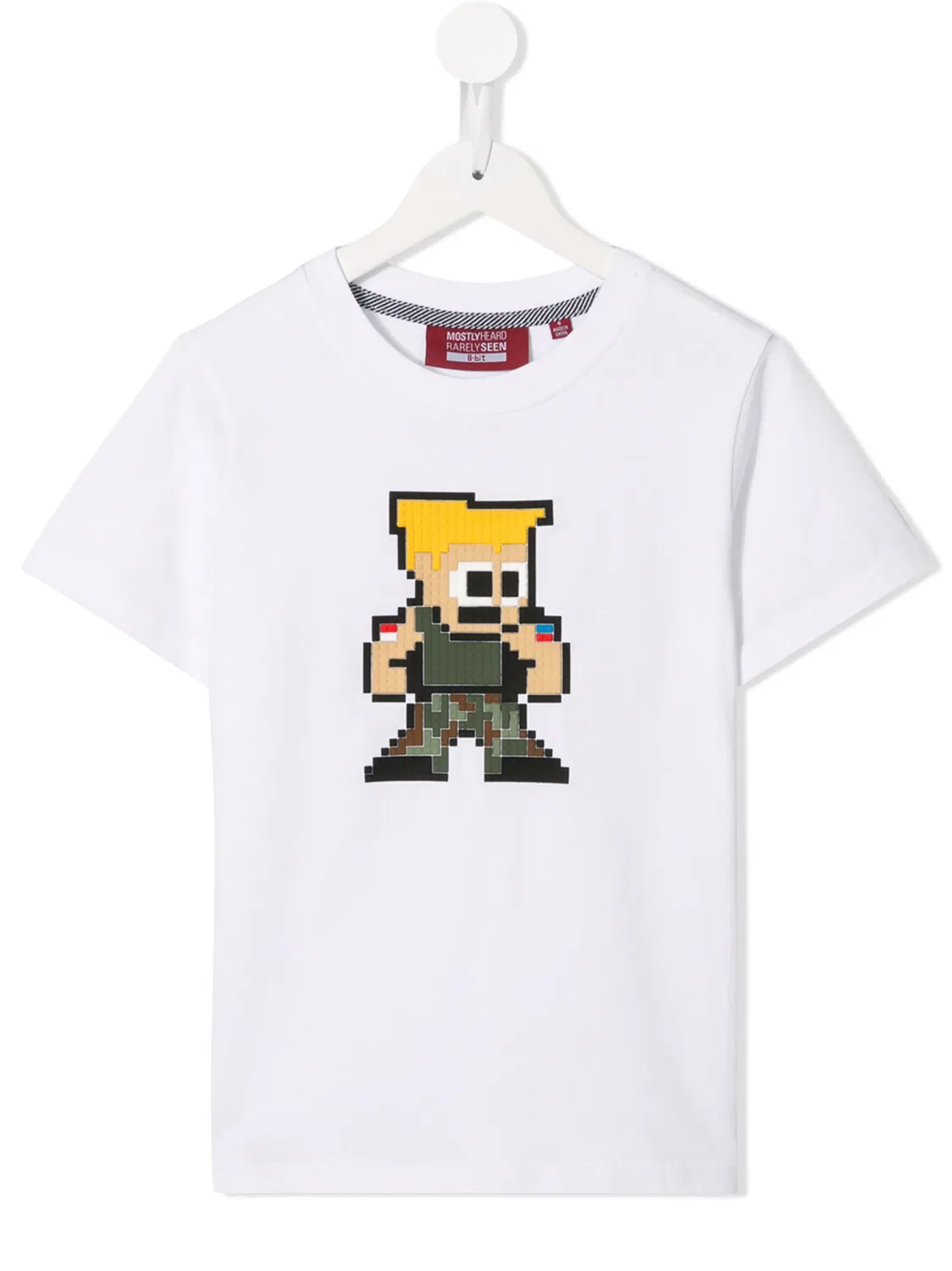 Футболка Tiny Combat Mostly Heard Rarely Seen 8-Bit, белый