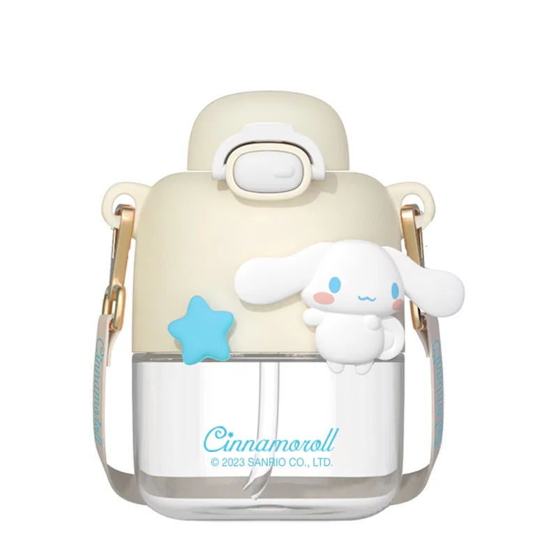 Бутылка для воды Sanrio White Cinnamoroll, 550 мл, Белая