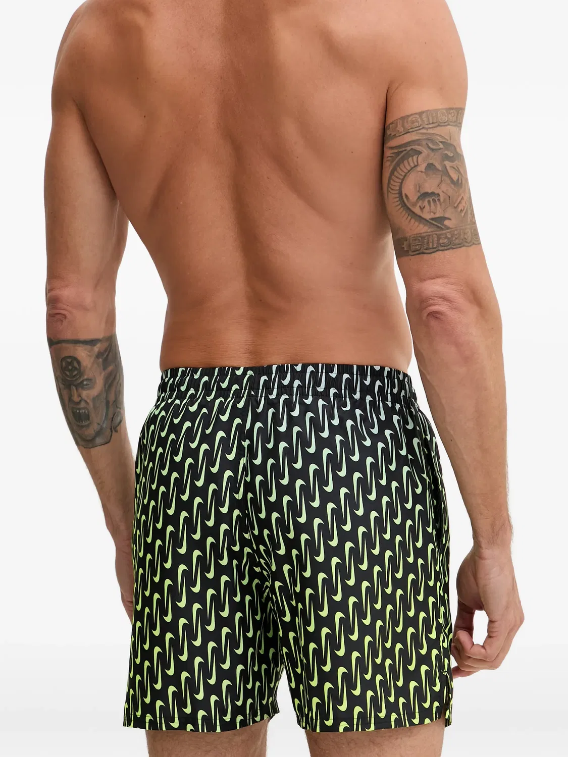 Шорты для плавания черные Nike, черный — фото 2