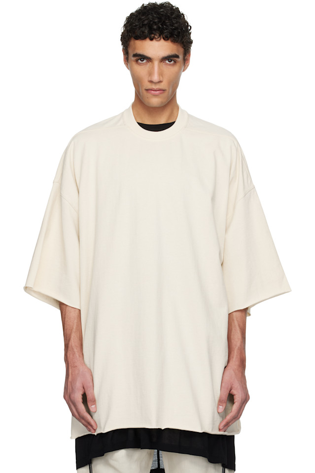 

Футболка Hollywood Tommy Rick Owens, цвет natural