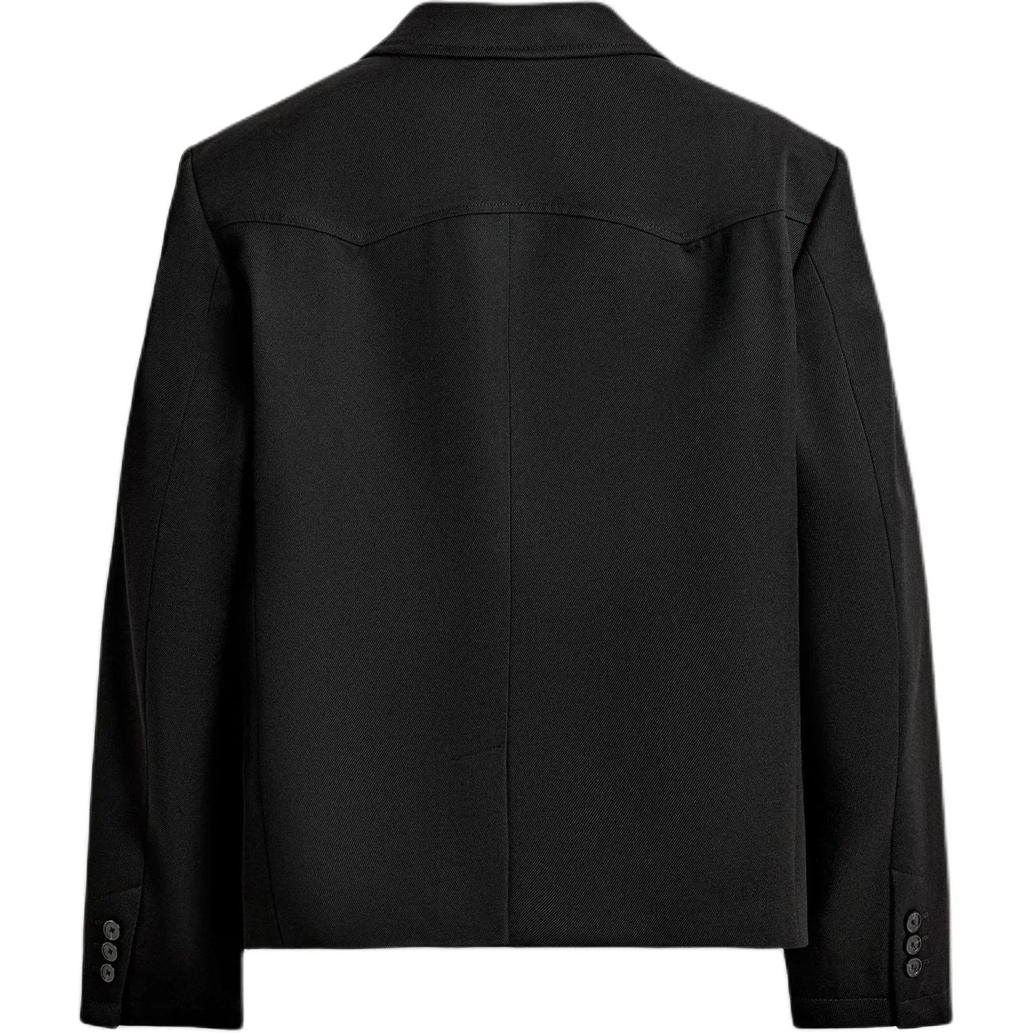 Мужской деловой костюм с воротником Black ZARA, Black — фото 3