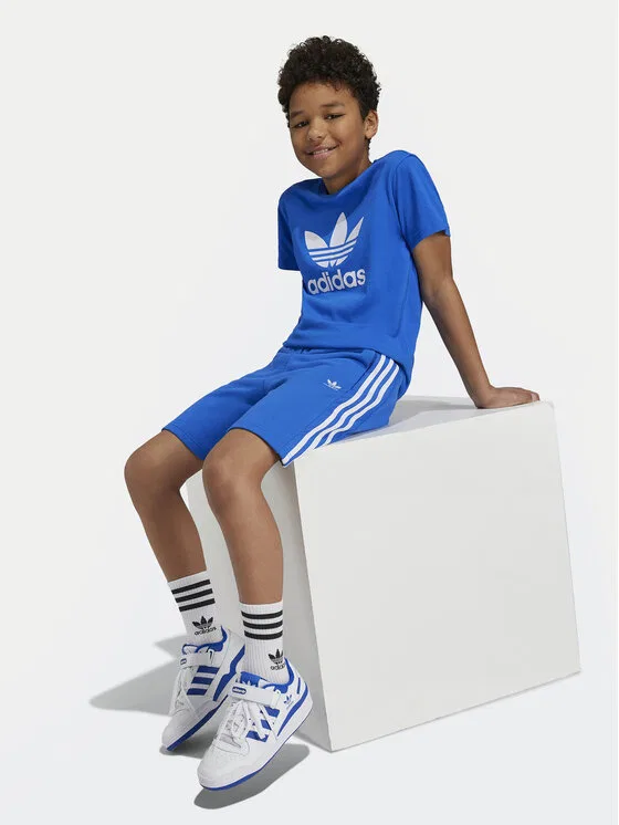 Футболка regular fit adicolor Trefoil Adidas, синий — фото 3