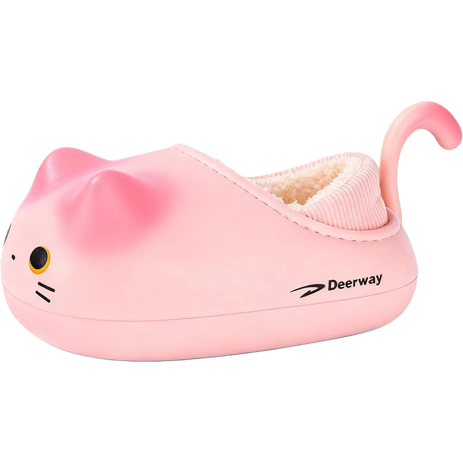 Детские тапочки для мальчиков с принтом Pet Design DEERWAY, Pink Plush