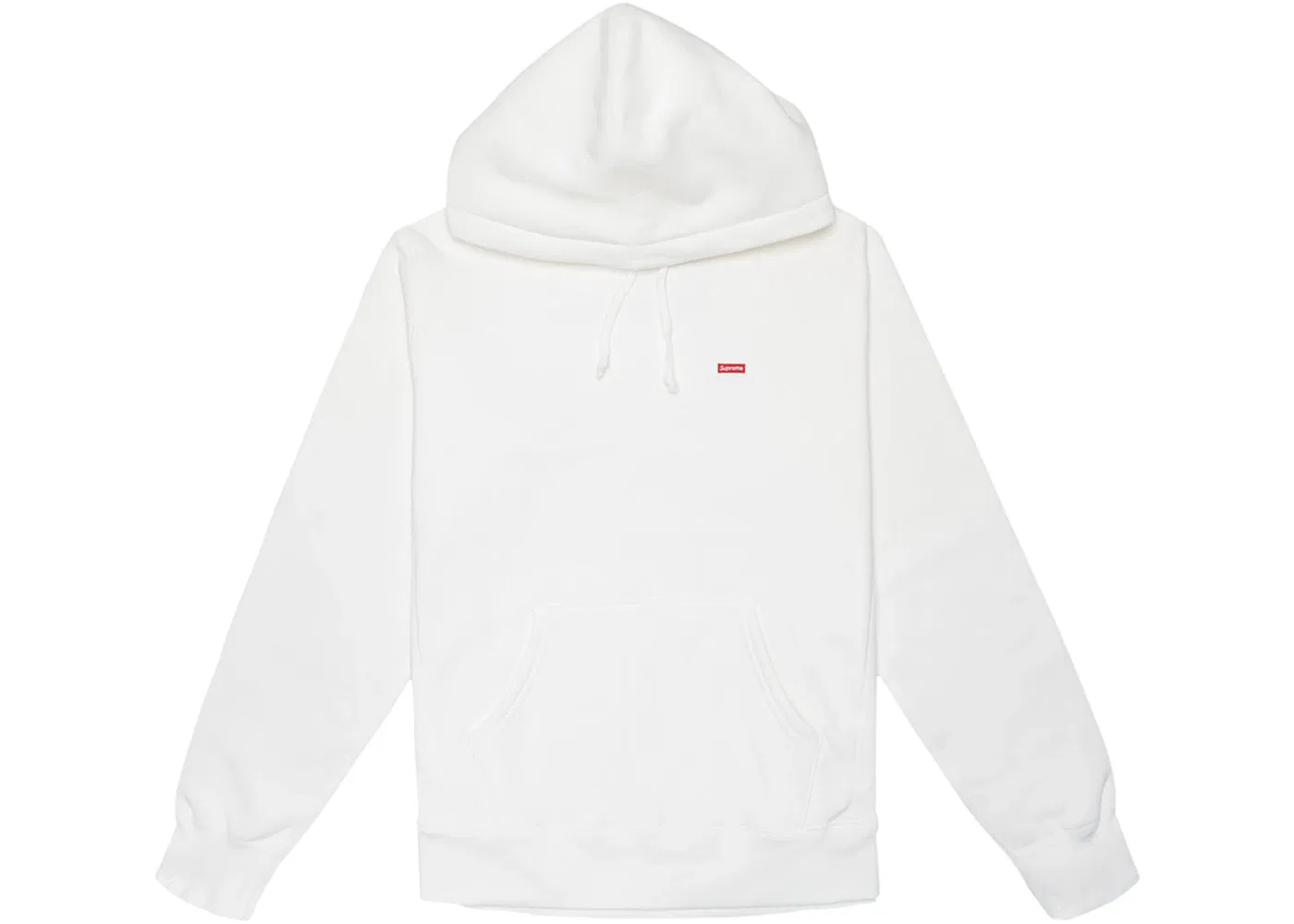 Мужской худи с принтом Small Box Supreme, White