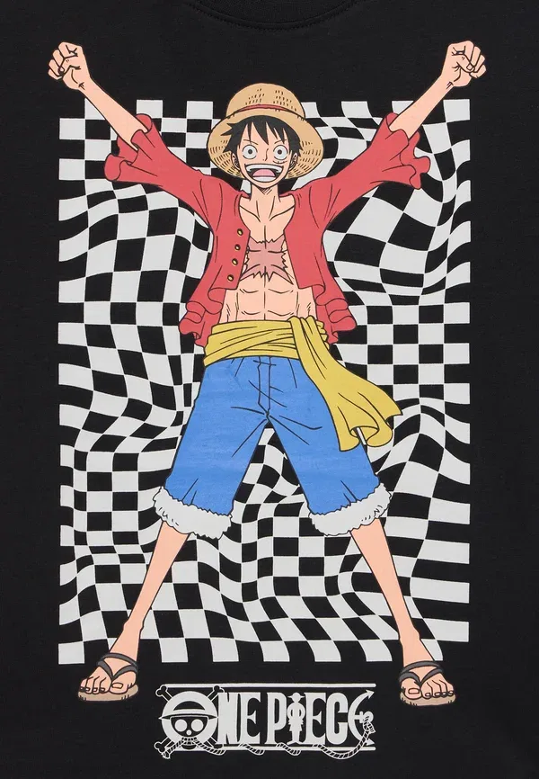 Футболка с принтом One piece Name It, черный — фото 3