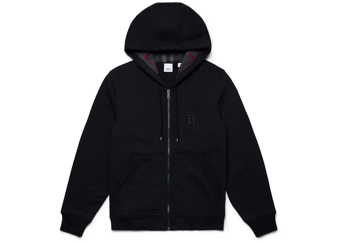Мужская худи с принтом Letter Graphic Burberry, Black