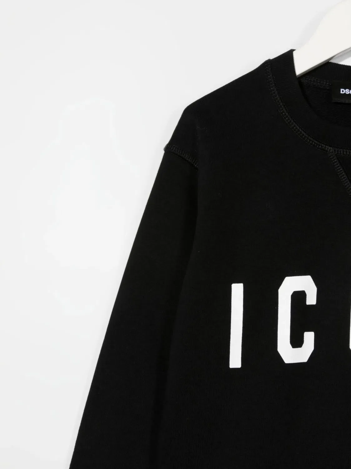 Толстовка с принтом Icon DSQUARED2, черный — фото 2