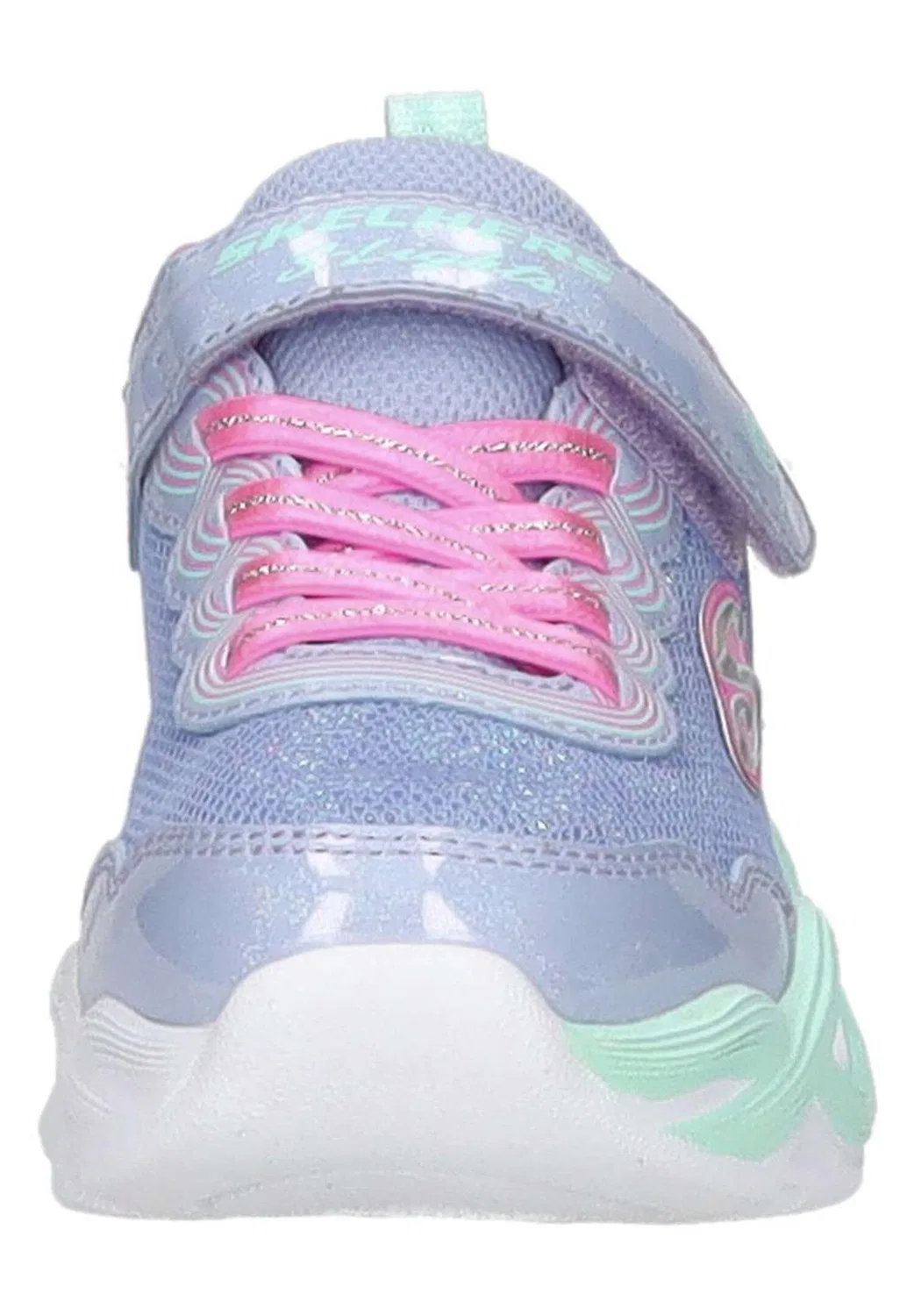 Детские кроссовки для девочек со светящимся дизайном TWISTY GLOW Skechers, Bunt — фото 2