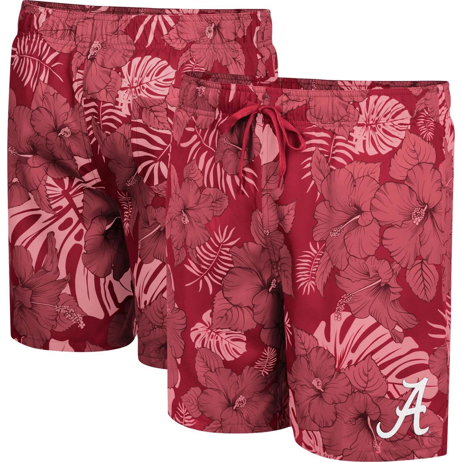 

Мужские шорты для плавания Crimson Alabama Crimson Tide The Dude Colosseum