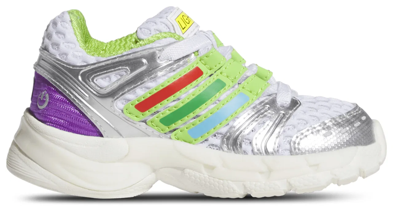 Кроссовки для мальчиков Originals Control 5 Adidas, цвет Silver Mtlc/Solar Slime/Ftwr White