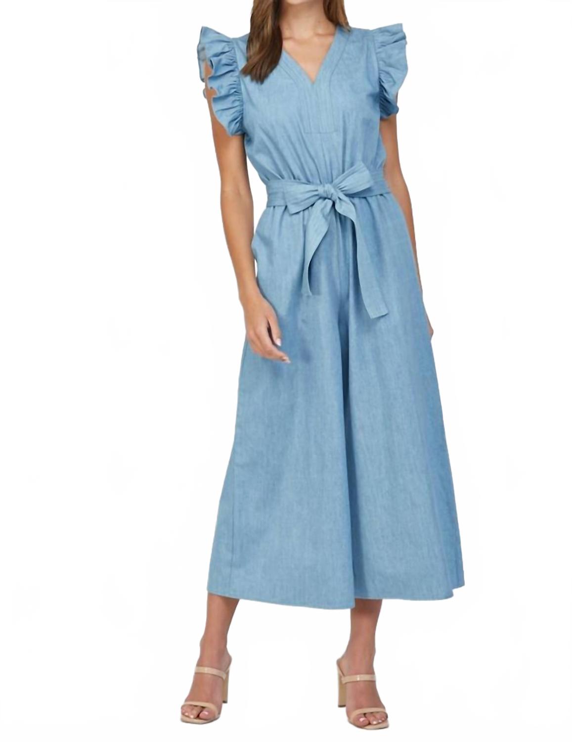 

Комбинезон Raffio из денима FATE, denim