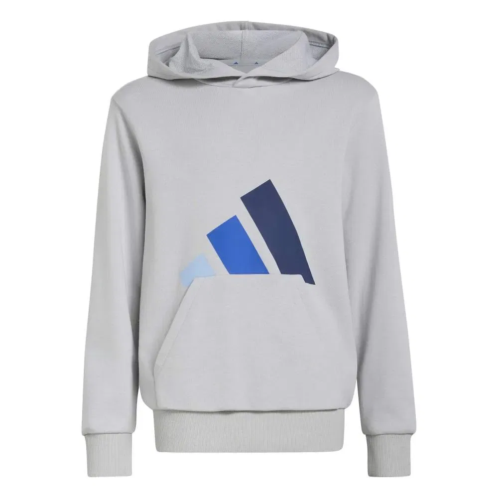Детский свитшот с капюшоном Adidas Essentials, Grey