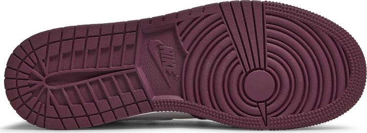 Кроссовки Air Jordan 1 Retro High OG GS Bordeaux, красный — фото 4