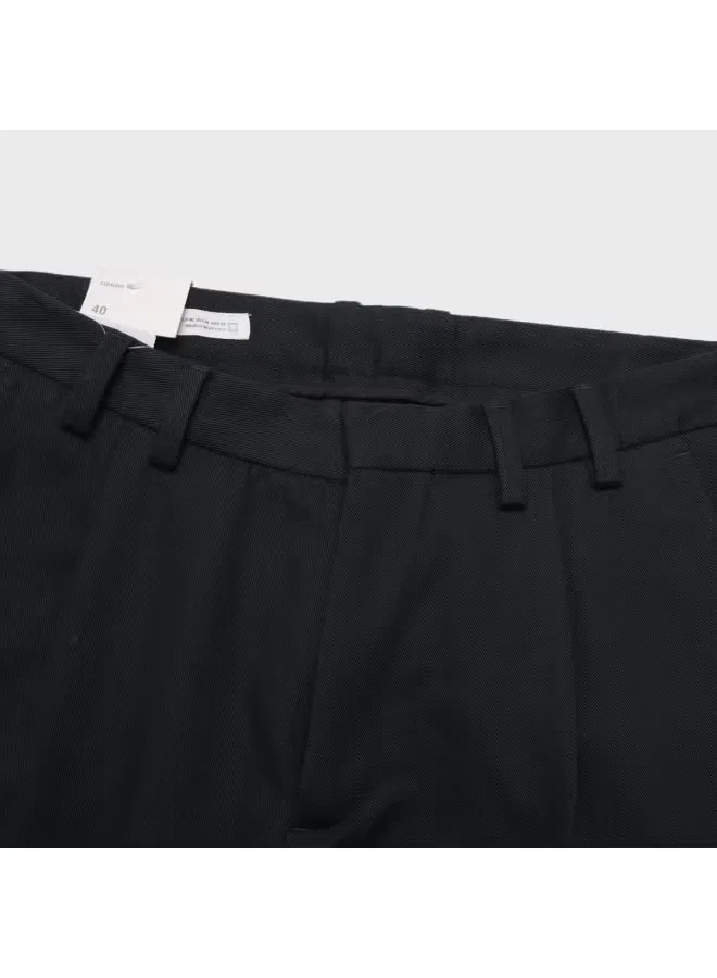 Брюки хлопковые мягкие удобные универсальные Zara, темно-синий — фото 4