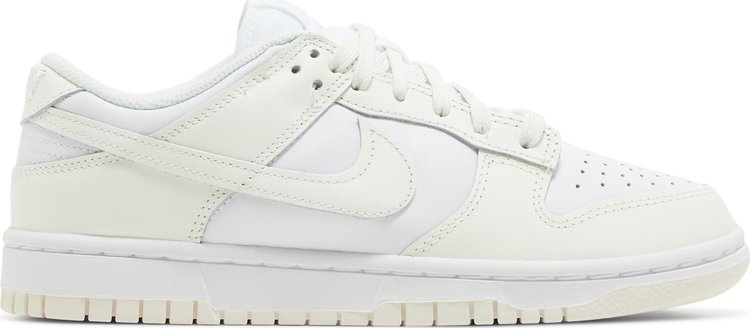 Кроссовки Nike Wmns Dunk Low 'White Sail', кремовый - фото