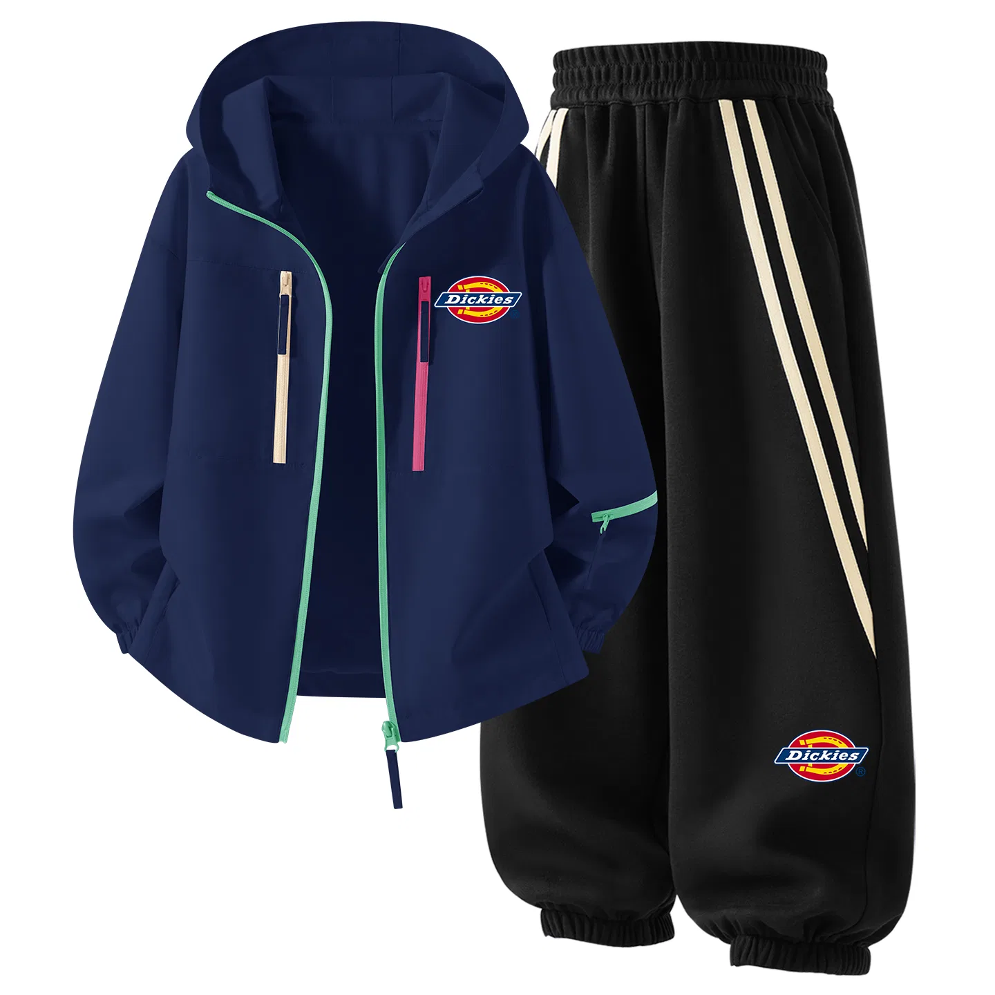 Детский комплект спортивной одежды с капюшоном Dickies, Navy Blue
