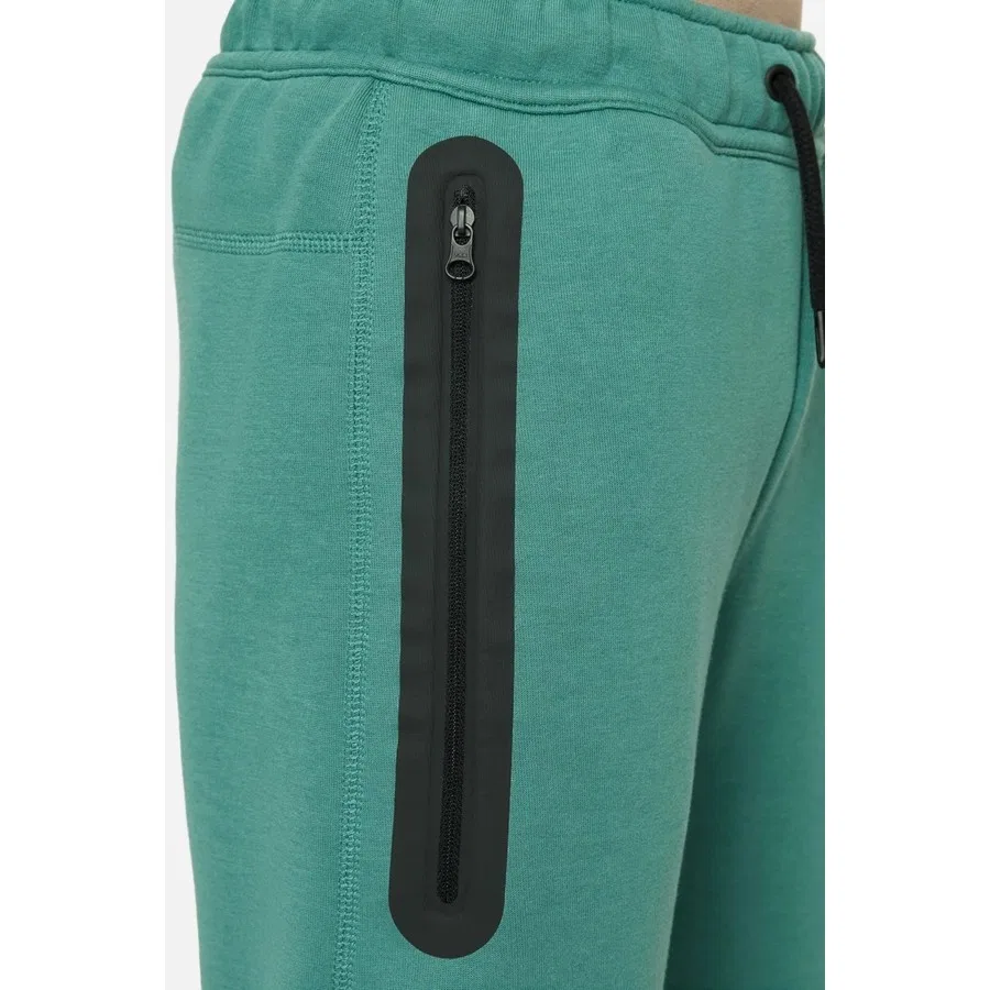 Спортивные брюки с утеплением Tech Fleece Nike, Зеленый — фото 4