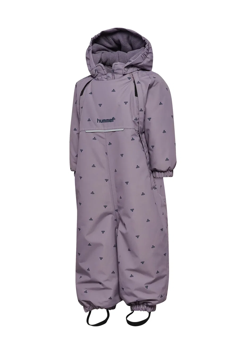 Hmlmini aop snowsuit wp 10k unisex - snowsuit Hummel, Gray Ridge — фото 4