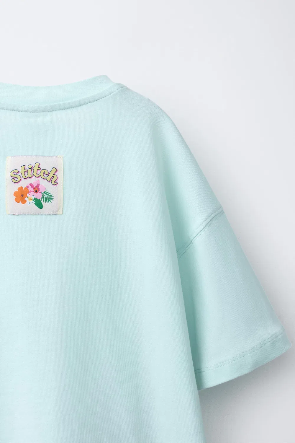 Футболка с принтом «Лило и Стич» Disney ZARA, Blue — фото 4