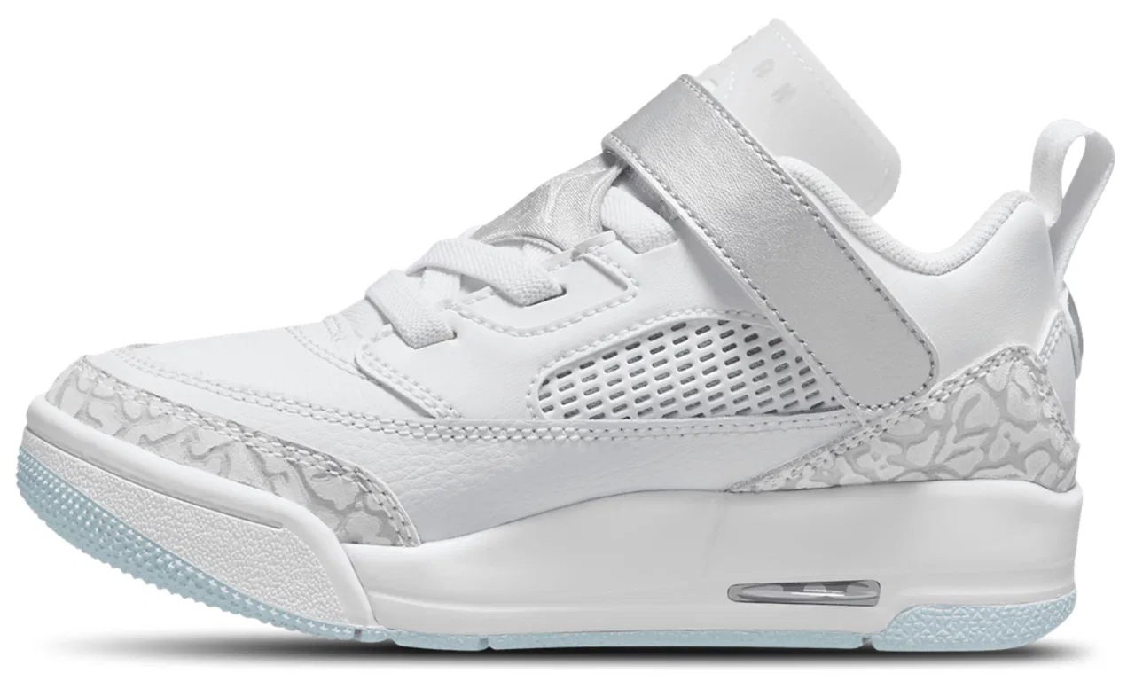 Кроссовки для мальчиков Spizike Low Jordan, цвет White/Grey — фото 2
