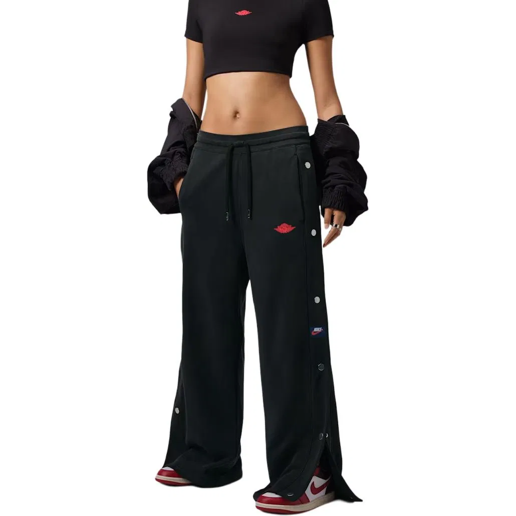 Женские спортивные штаны из трикотажа Nike, Black — фото 4