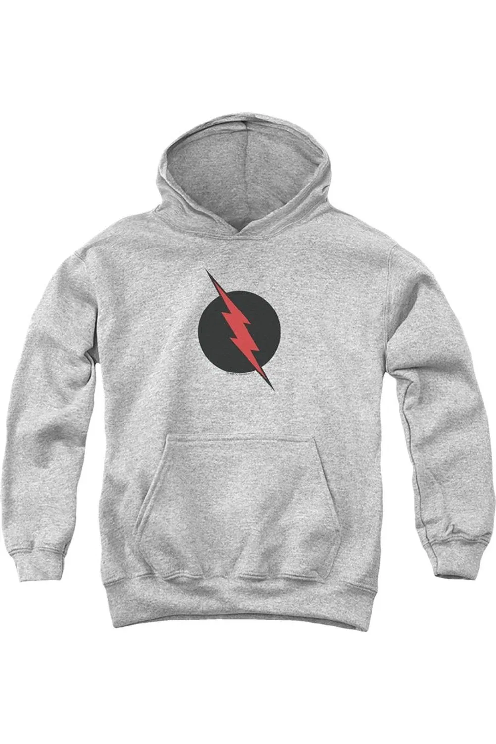Детское худи с капюшоном с принтом Justice League of America Reverse Flash Gildan, Athletic Heather