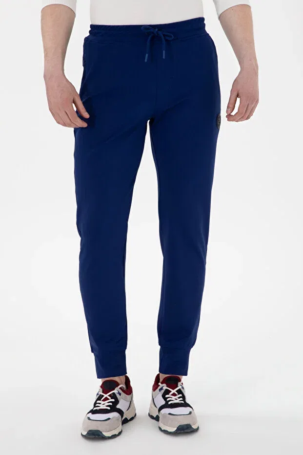 Мужские спортивные штаны скинни U.S. Polo Assn., Light Navy Blue — фото 2