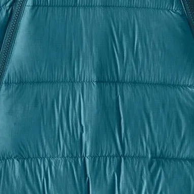 Комбинезон-боди утепленный с капюшоном Hi-Loft Down Sweater Bunting Patagonia, Glacial Blue — фото 2