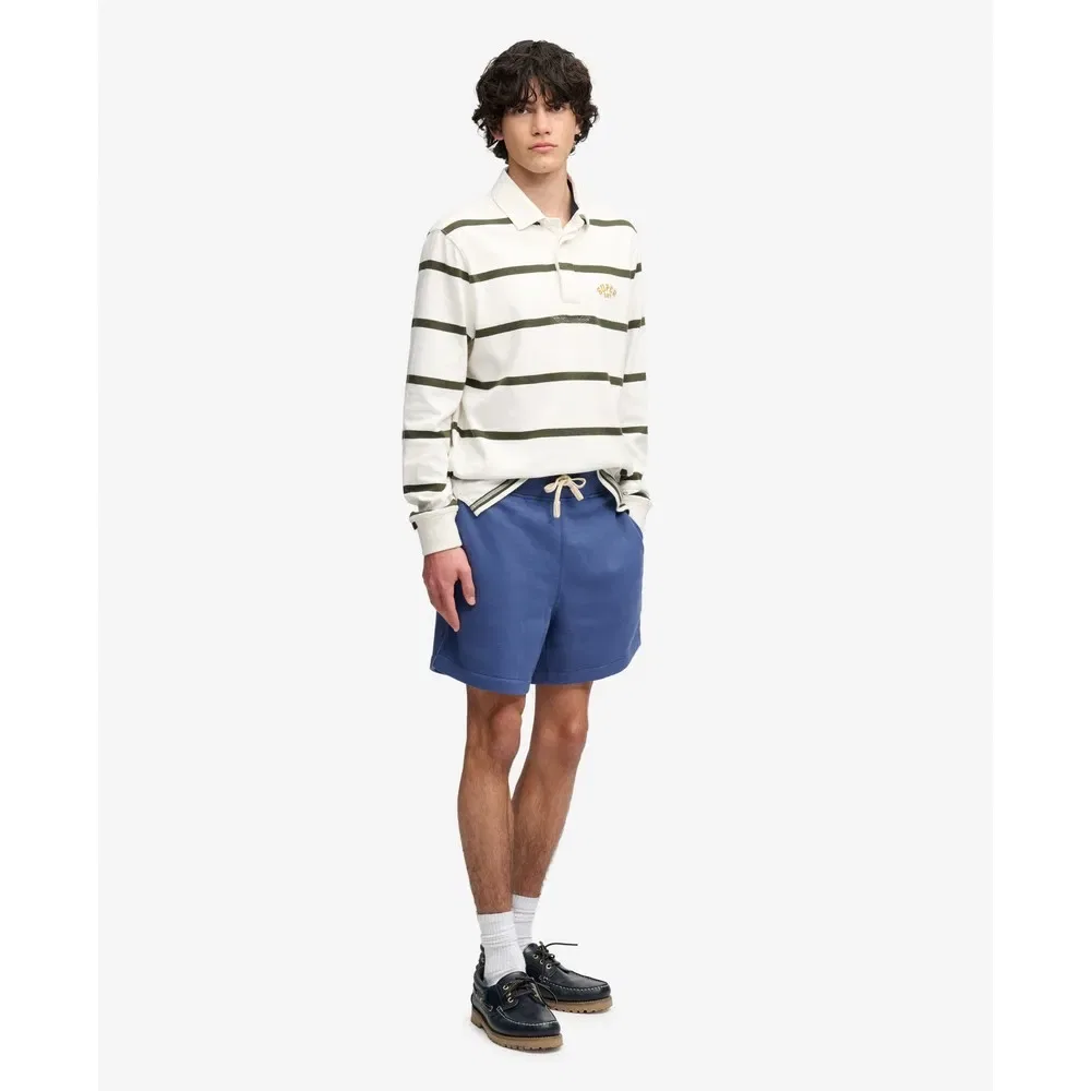 Мужские спортивные шорты с принтом Monogram Superdry, Blue — фото 3