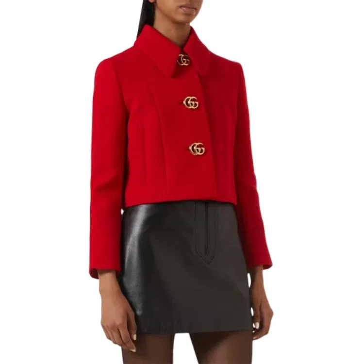 Женская куртка Red Moderate GUCCI, Red — фото 4