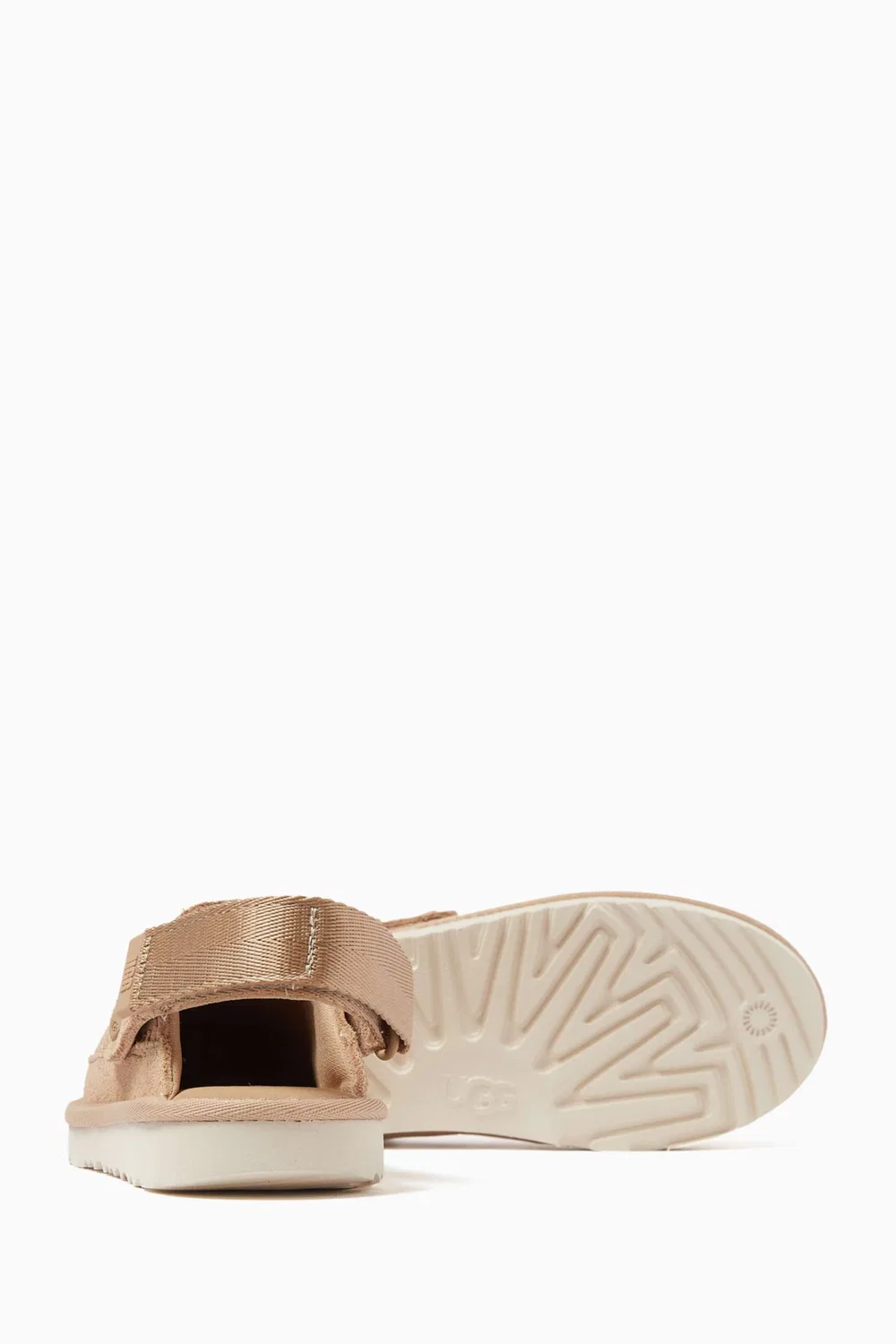 Клоны на ремешке из замши Goldenstar Slingback Clogs, UGG, нейтральный — фото 2