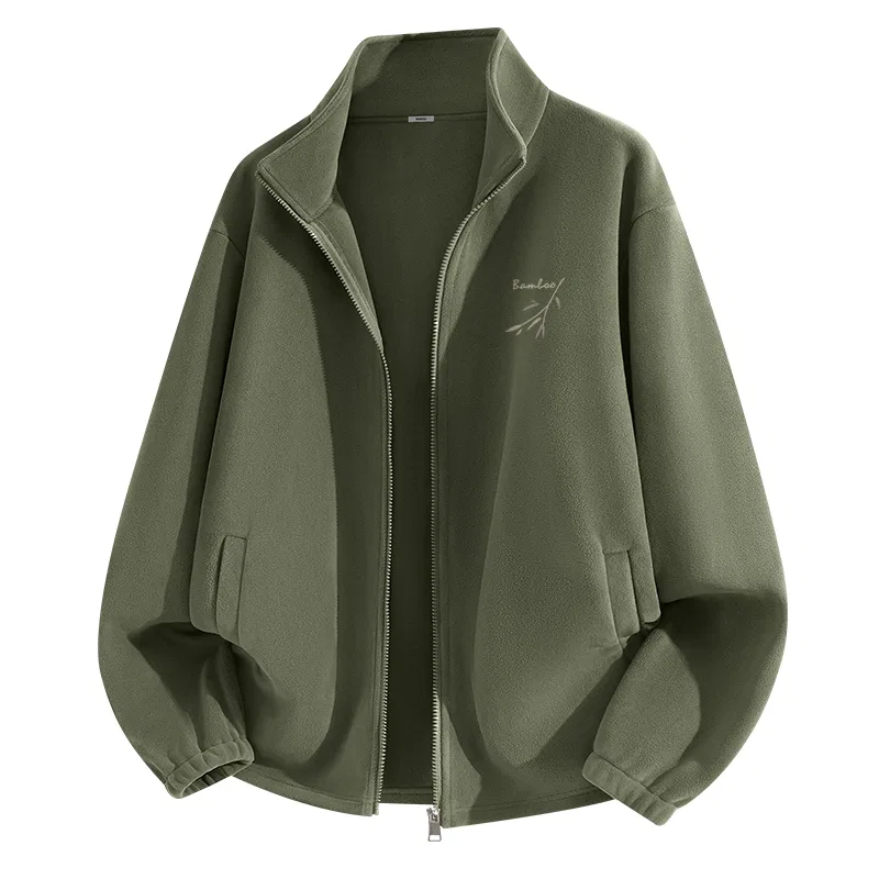 Детское пальто из вельвета Chewy Aoli Fleece Thermal MINISO, Palm Green