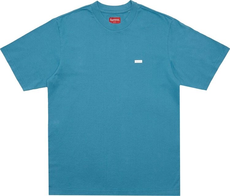 

Футболка Supreme Reflective Small Box Tee 'Dusty Blue', синий