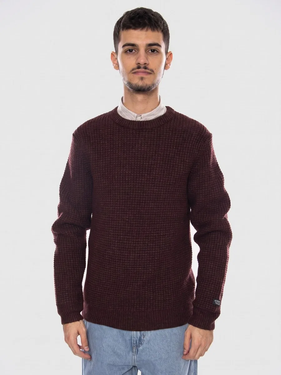 Свитер LEVI'S 'Presidio Crew Hot Chocolate Heather Neutral' коричневого цвета — фото 2