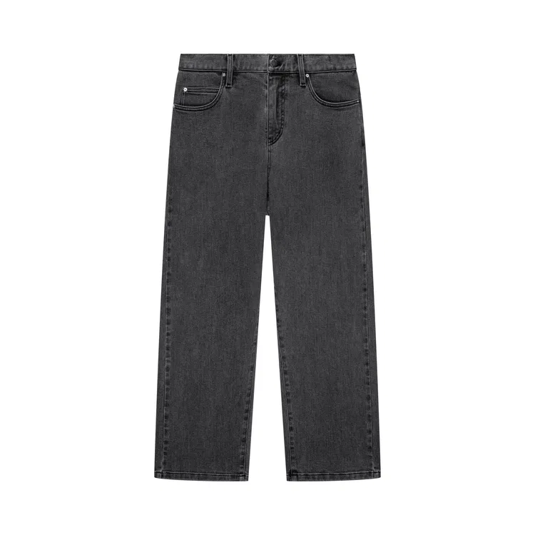 Детские джинсы прямого кроя Nice Rice, Dark Grey (12.5 Oz)