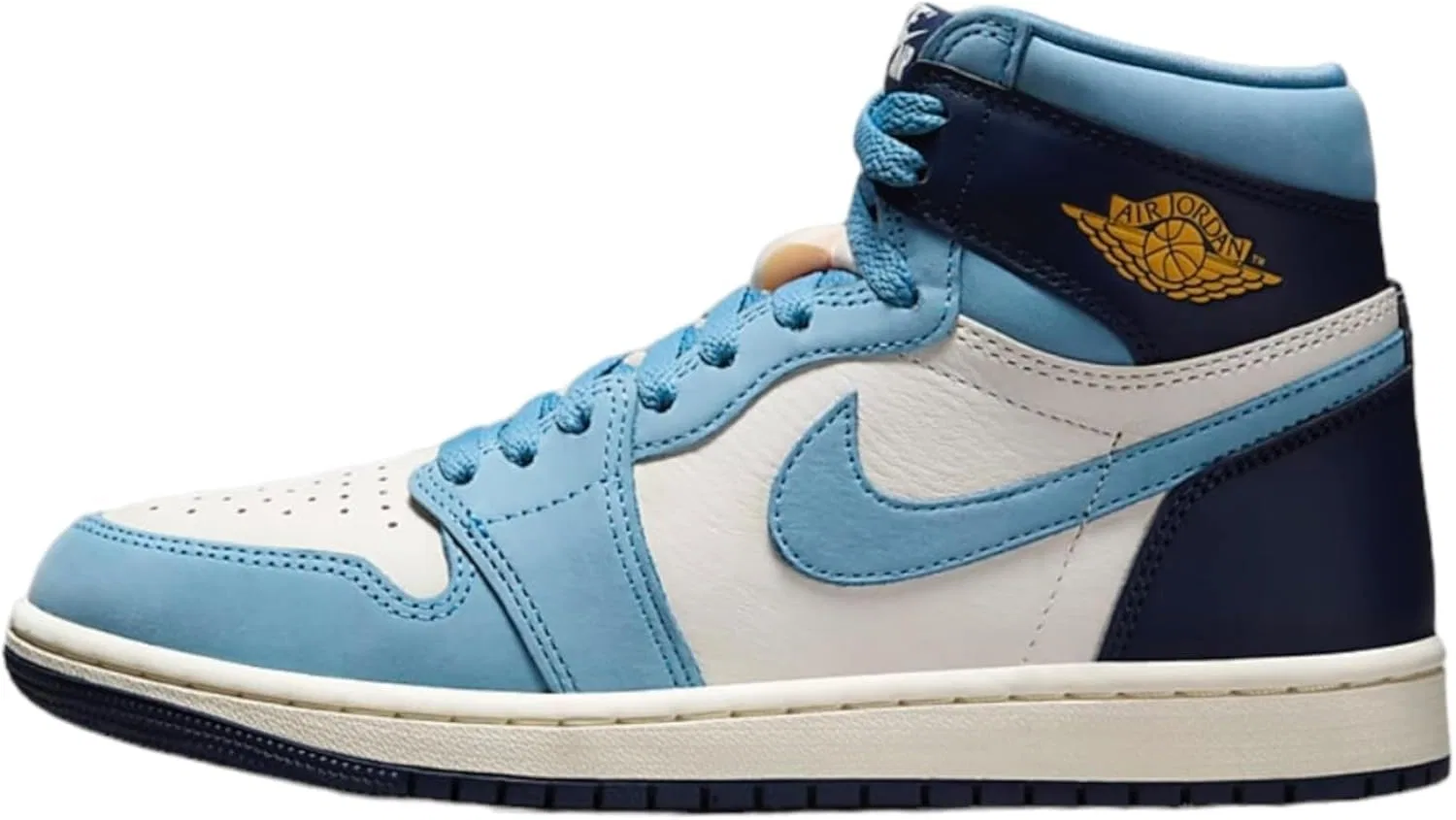 Мужская футболка с длинным рукавом NIKE, Blue University Sailing Navy Blue Gold University