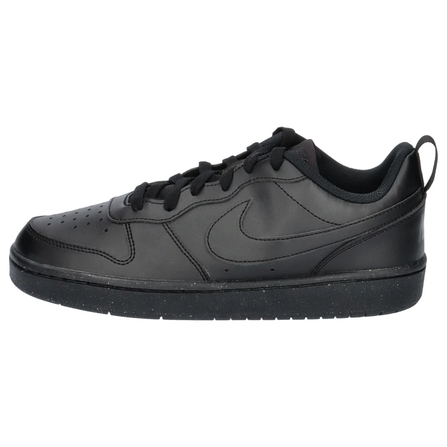 Детские кроссовки с длинным шнурком Court Borough Low Recraft Nike, Schwarz — фото 2