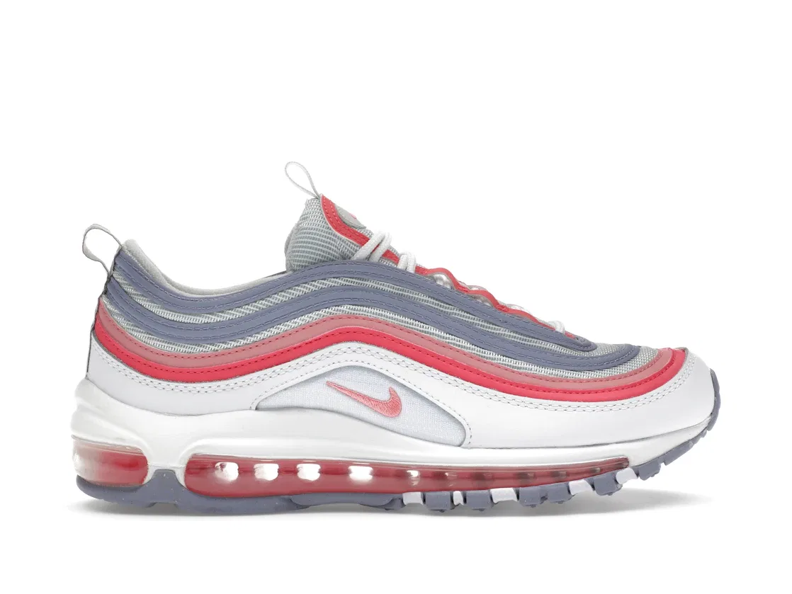 Детские кроссовки Lifestyle Nike Air Max 97, White/Photon Dust/Indigo Haze/Coral Chalk