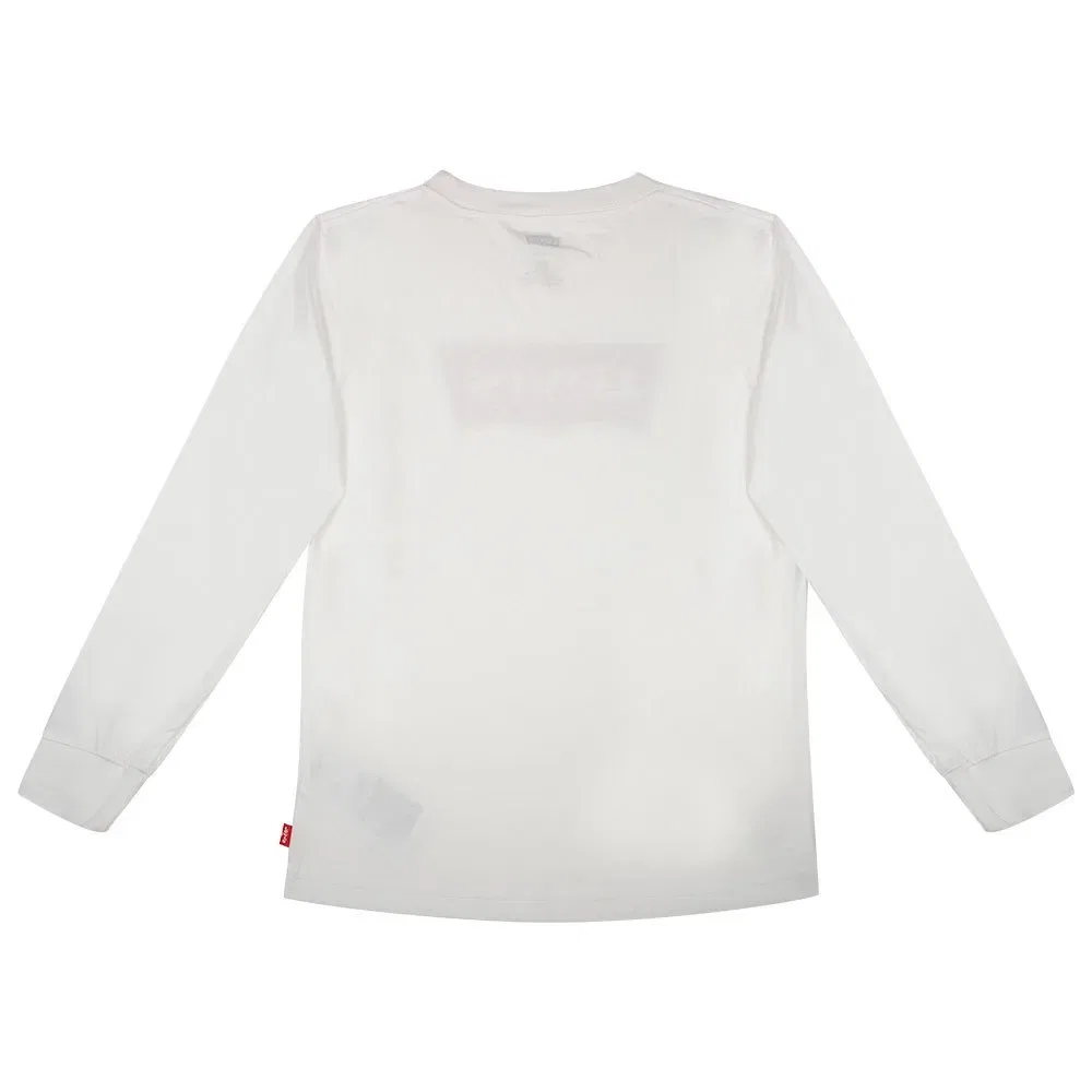 Футболка с длинным рукавом Batwing Levi's, белый — фото 2