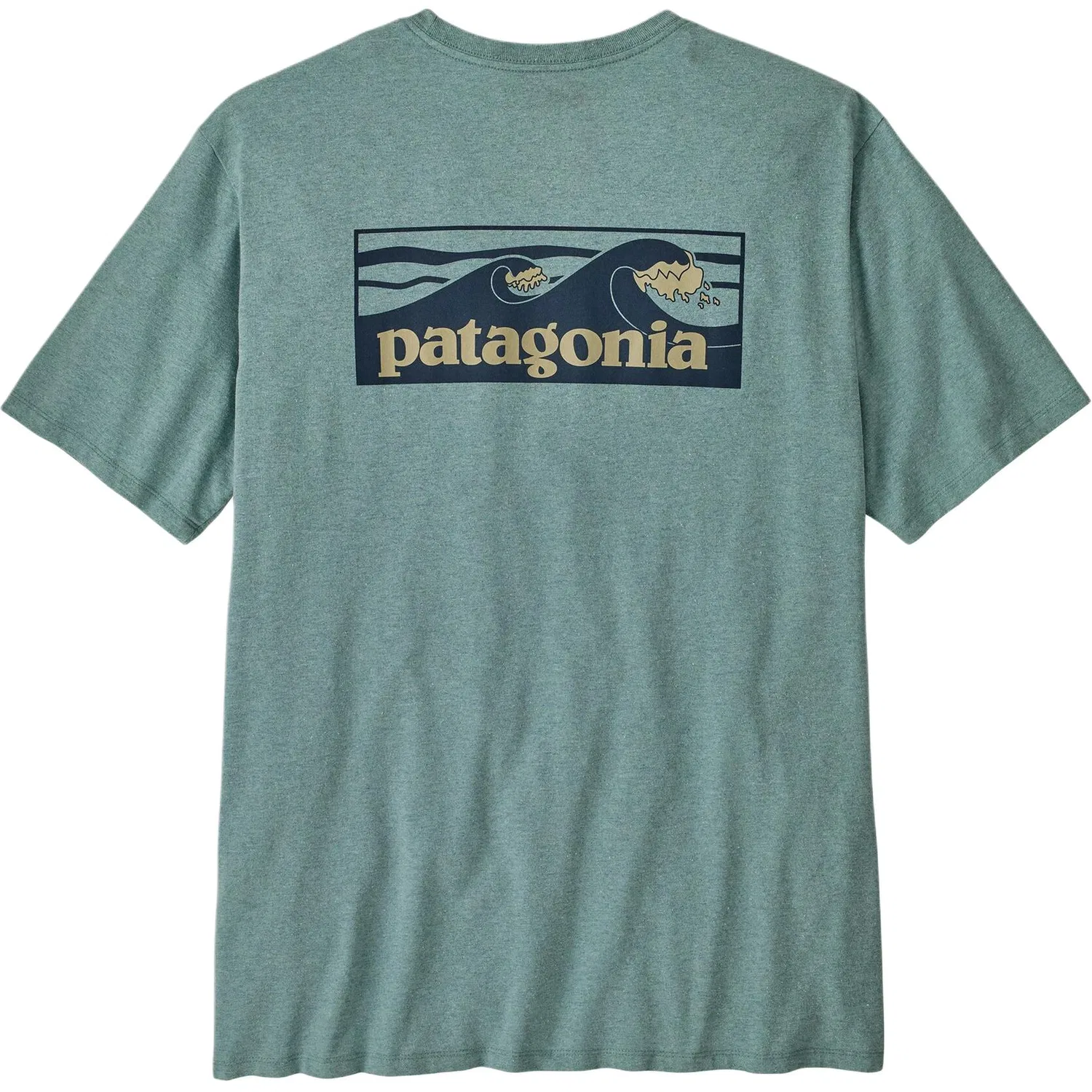Мужская футболка с логотипом Patagonia, Blue Gray/BLSG