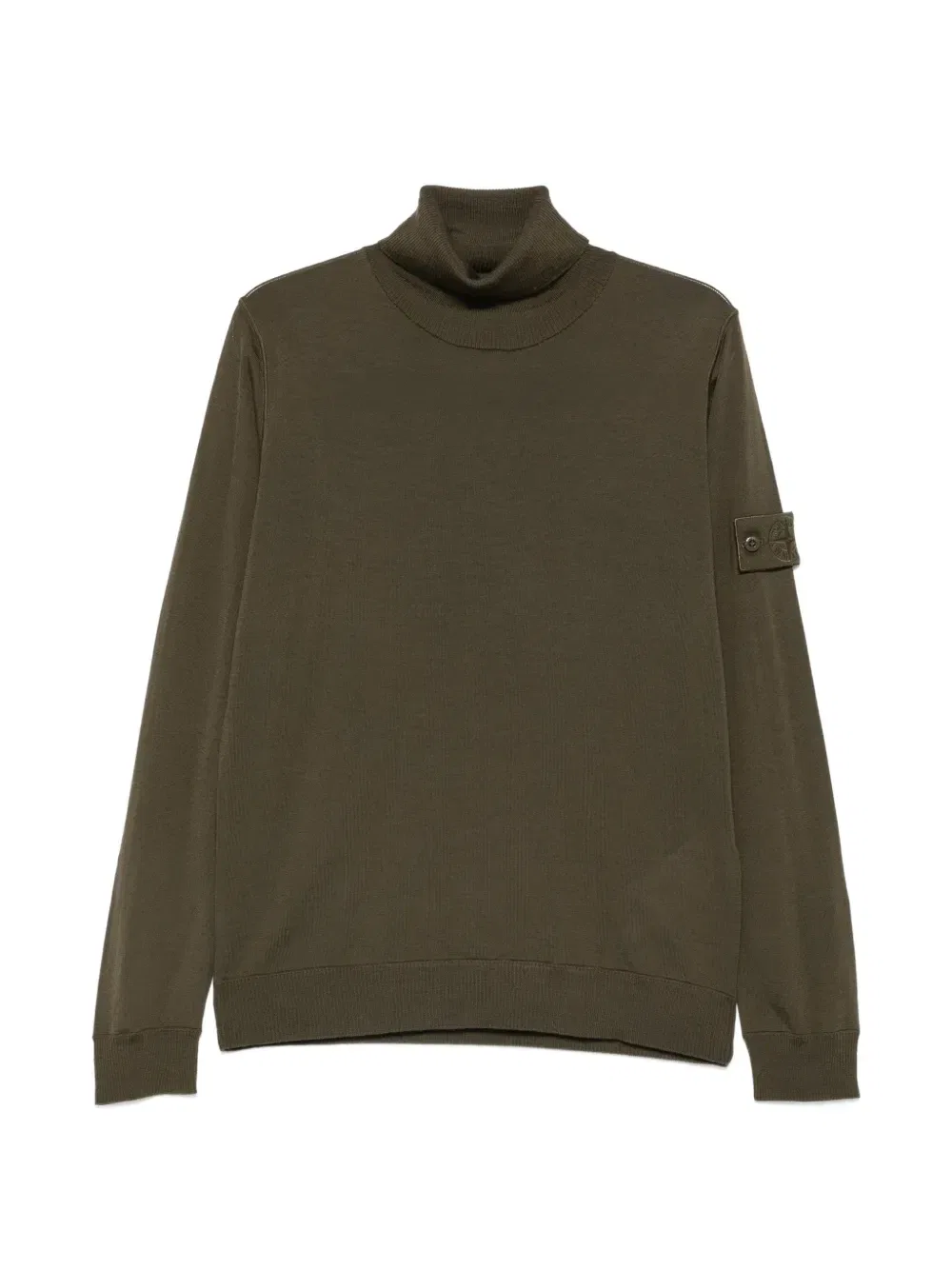 Свитер Ghost с нашивкой-логотипом Stone Island, зеленый