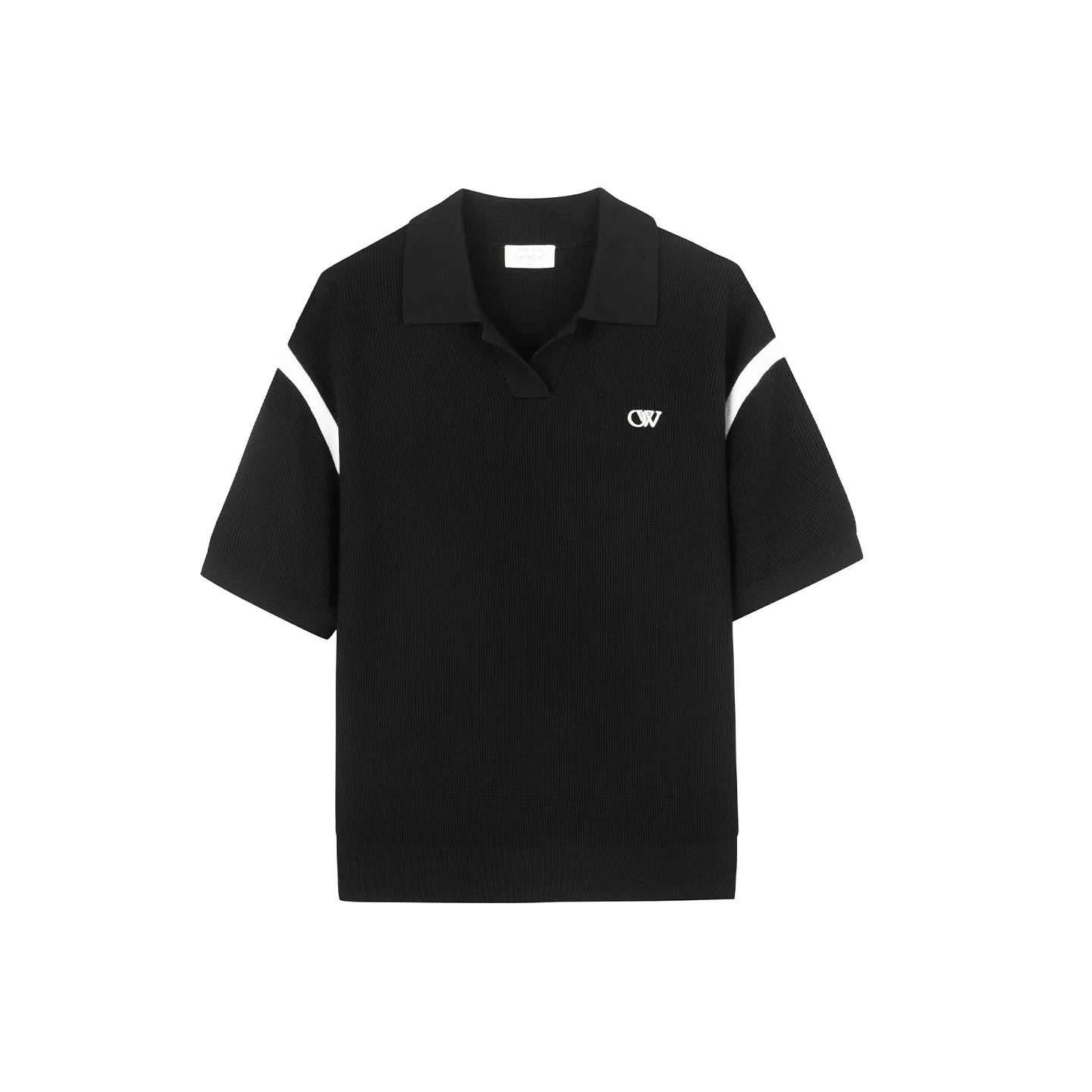 OFF-WHITE Детский джемпер с отложным воротником OFF WHITE, Black