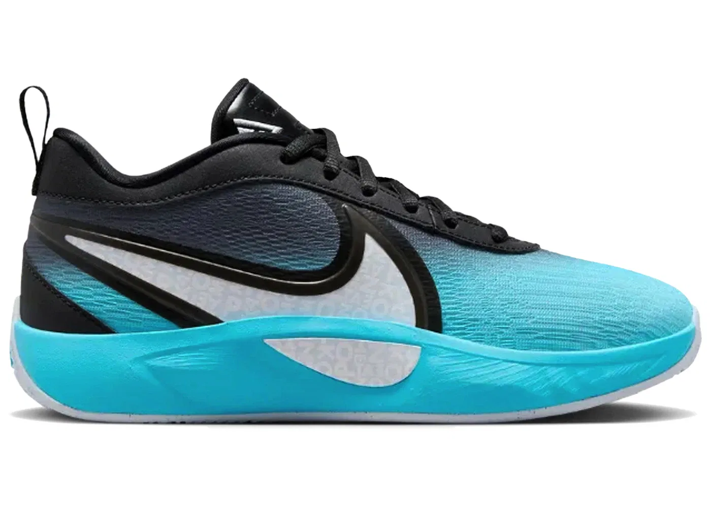 Детские кроссовки для баскетбола Giannis Zoom Freak 6 Nike, Black/Blue Tint/White/Baltic Blue