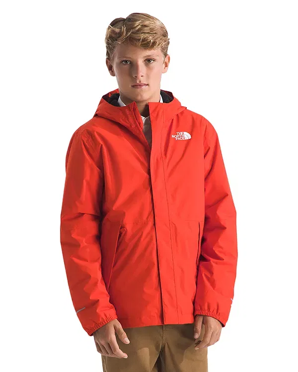 Детская куртка для мальчиков с капюшоном The North Face, Lava Red