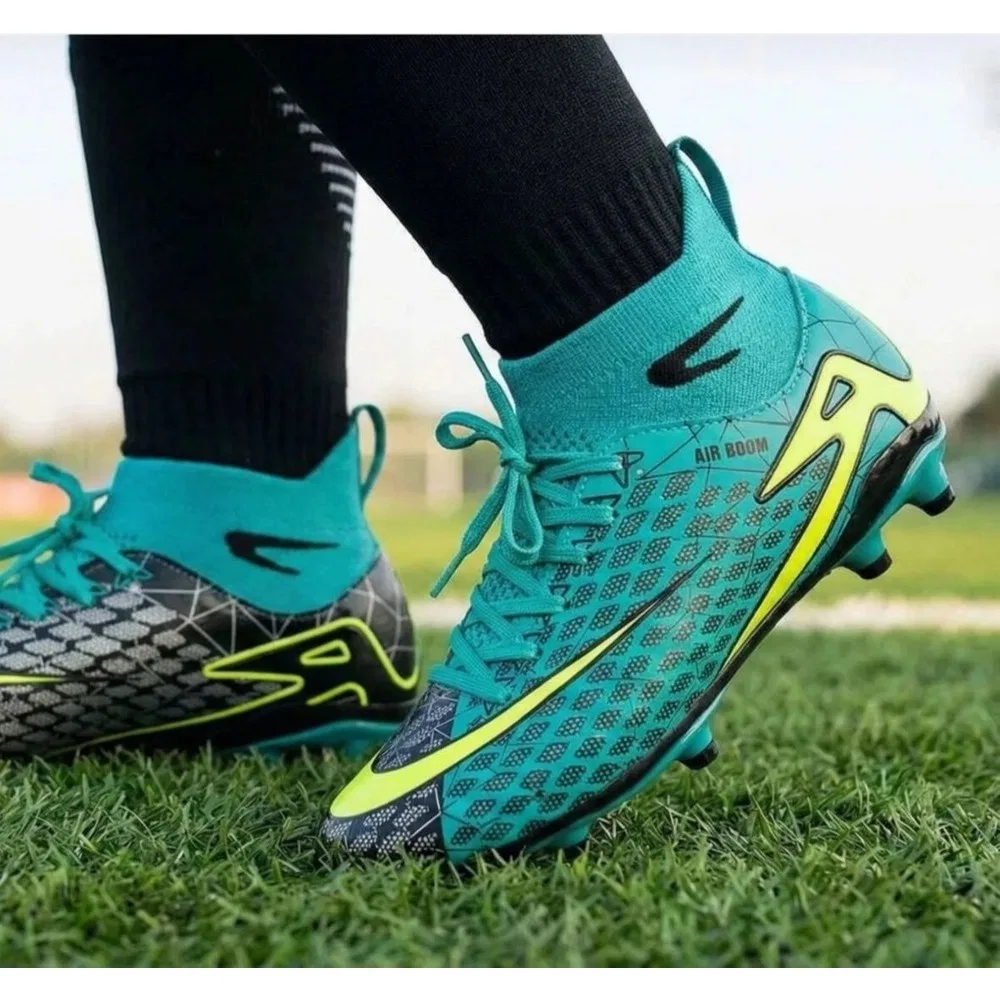 Детские футбольные бутсы для зала с шнуровкой Seda Shoes — фото 2