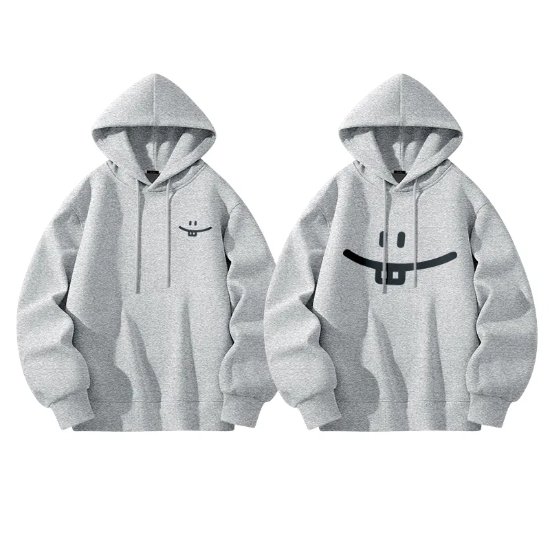 Детский свитшот с принтом 2 Pack MINISO, Heather Gray