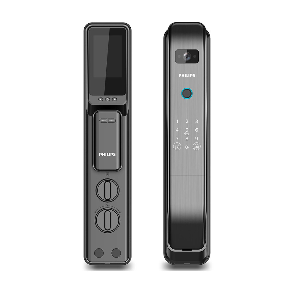 

Электронный замок Philips 303-VP, биометрический, черный