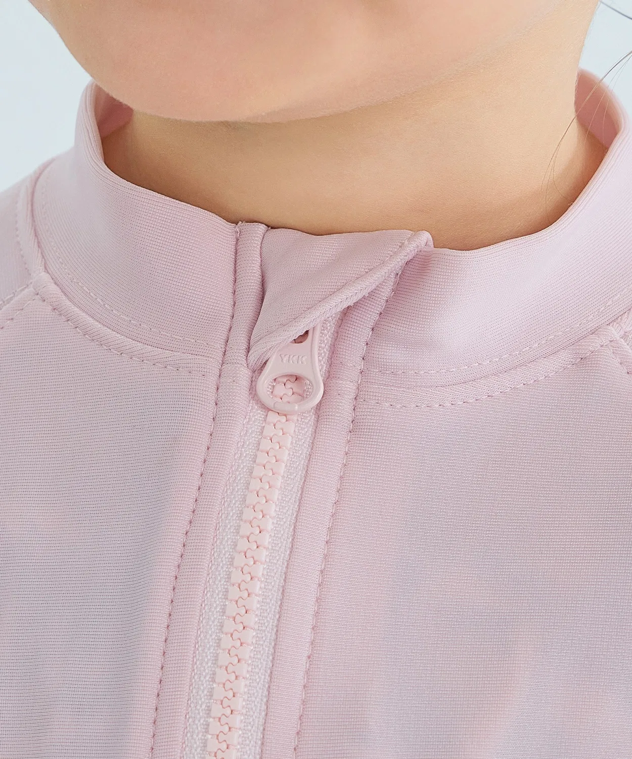 Детская рашгарда с рюшами и лентой, модель combimini, Light Pink — фото 4